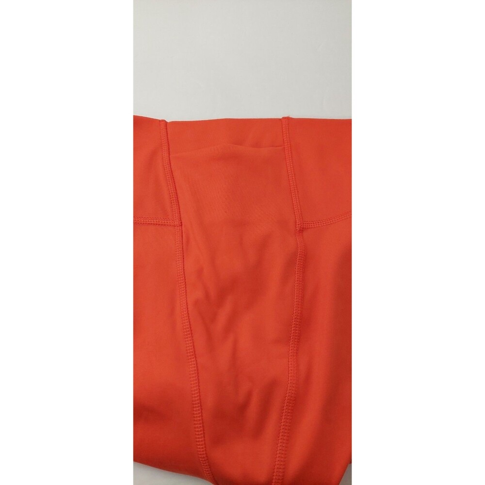 All In Motion Women's Size Small High Rise Bike Short Orange Scuplt UPF 50+ - Picture 6 of 10